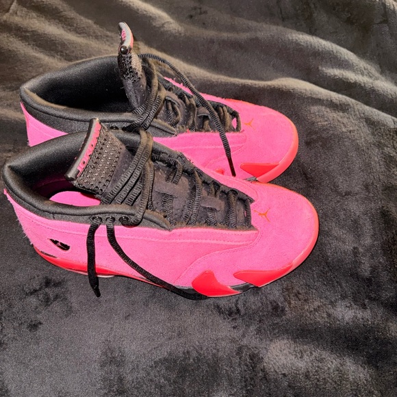 Air Jordan 14 Retro Pink Blast - Picture 8 of 9